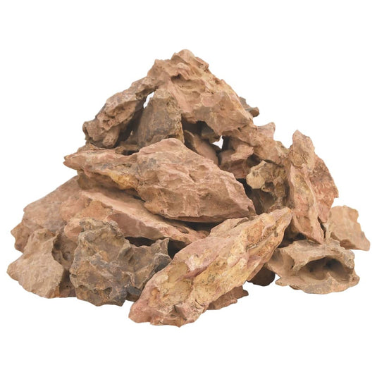 Vidaxl lavasteen 10 kg 1-10 cm bruin