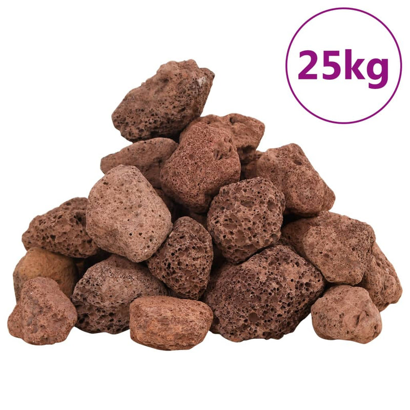 Chargez l'image dans la visionneuse de la galerie, Vidaxl lavastenen 25 kg 3-5 cm rood
