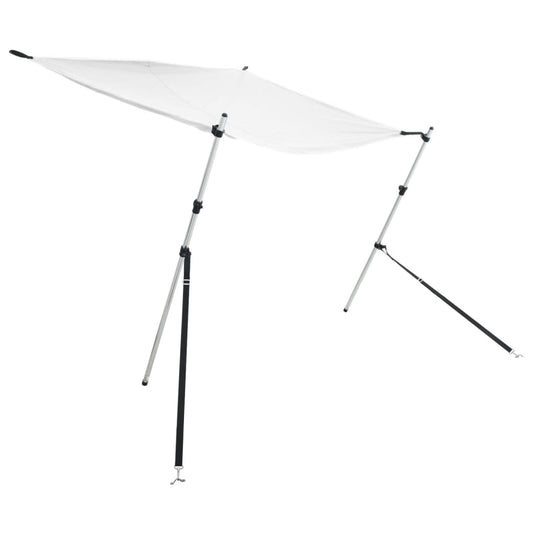 Vidaxl schaduwdoekset t-top 170x170x(113-182,5) cm wit