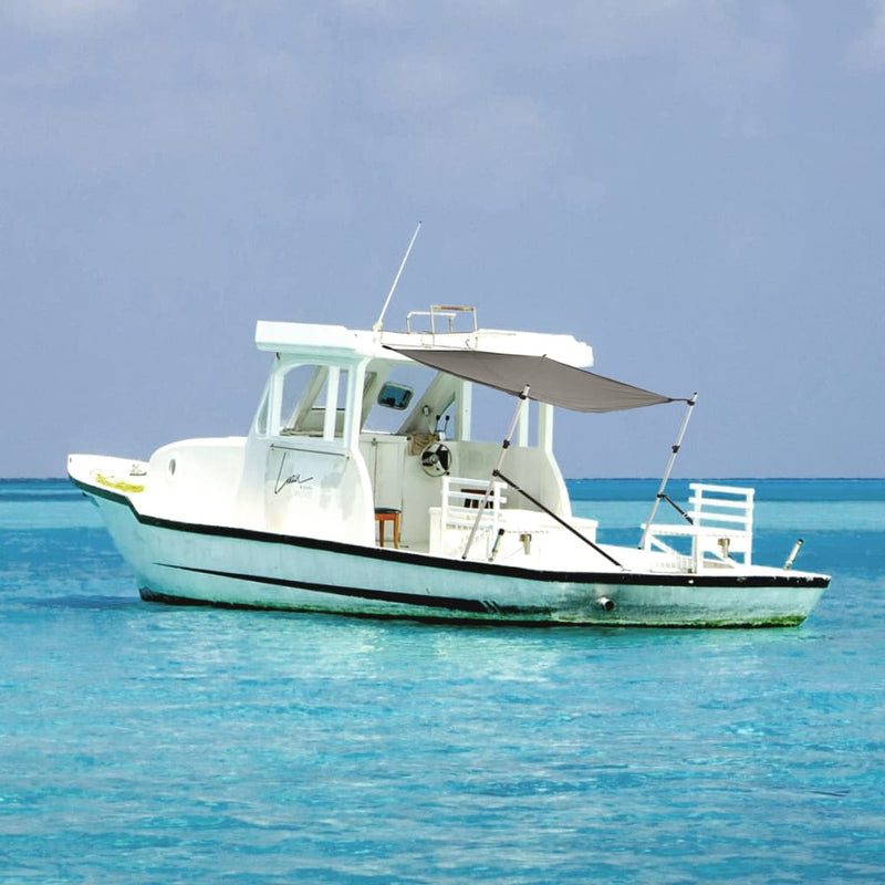 Load image into Gallery viewer, VidaXL Schaduwdoekset T-top 174x205x(115-194) cm antracietkleurig
