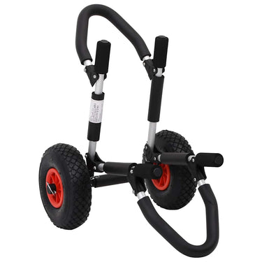 Vidaxl sup trolley voor surfplank inklapbaar 45 kg aluminium