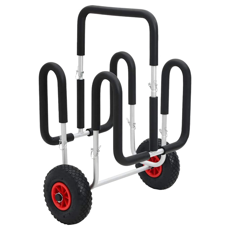 Chargez l'image dans la visionneuse de la galerie, Vidaxl sup trolley voor surfplank 45 kg aluminium
