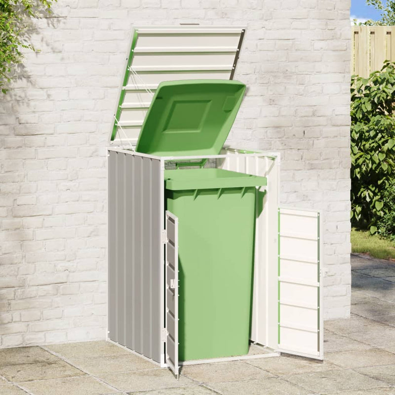 Load image into Gallery viewer, Vidaxl containerberging voor 1 container 72x81x115 cm staal grijs
