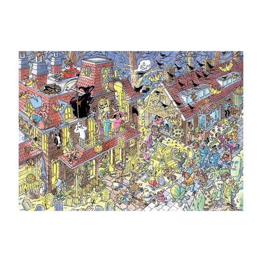 Jumbo jan van haasteren puzzel trick or treat 500pcs