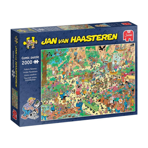 Jumbo jvh puzzel vrolijke fladderaars 2000pcs