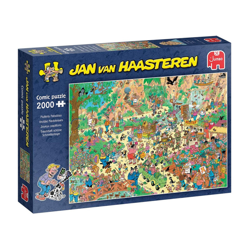 Load image into Gallery viewer, Jumbo jvh puzzel vrolijke fladderaars 2000pcs
