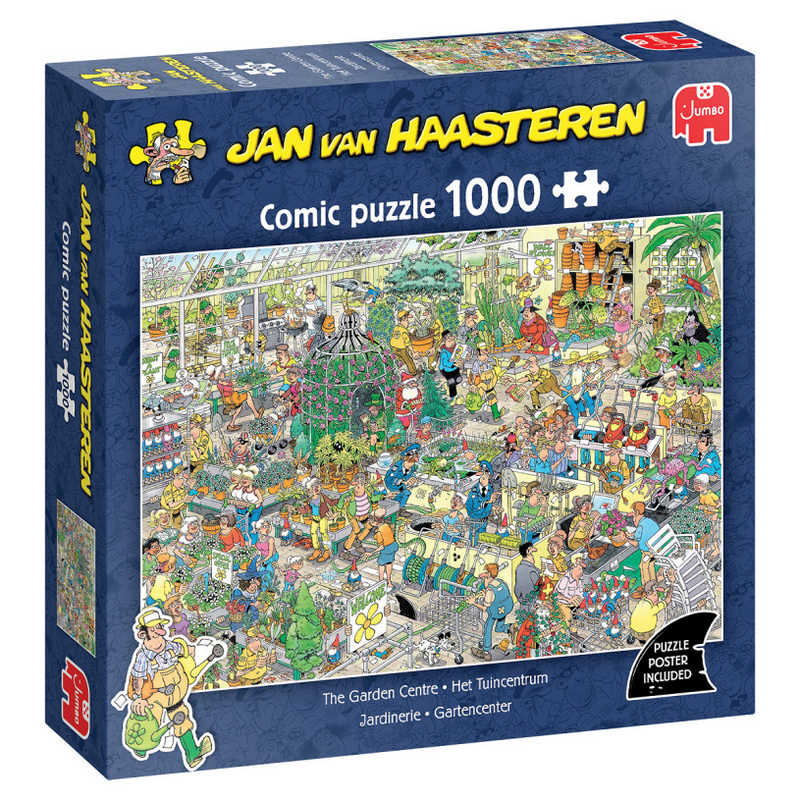 ギャラリービューアに画像をロードする, Jumbo puzzel 1000 st. jvh het tuincentrum
