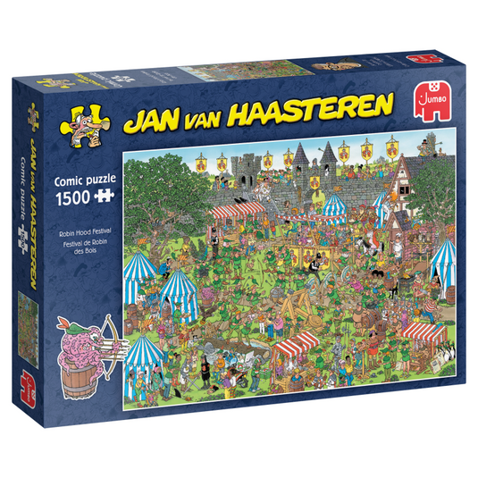 Jumbo puzzel 1500 st. jvh - robin hood festival