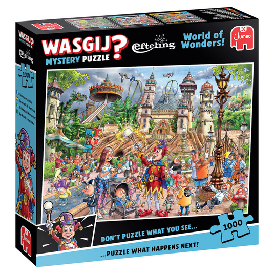 Jumbo wasgij legpuzzel mystery efteling, 1000st.