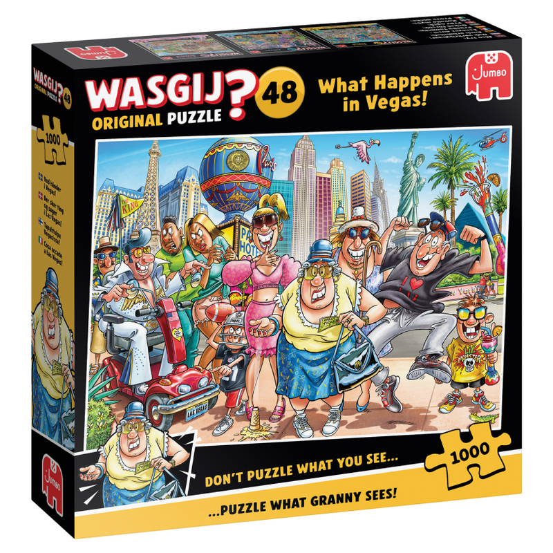 Afbeelding laden in galerijviewer, Jumbo wasgij original 48 - what happens in vegas! - 1000st.
