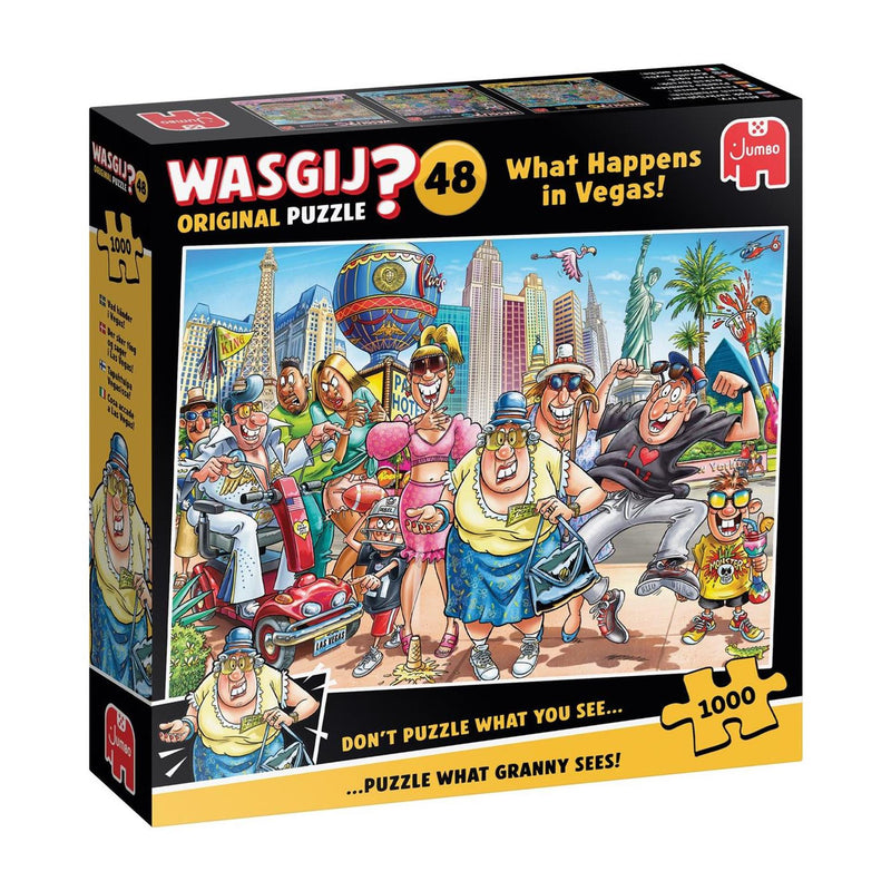 Afbeelding laden in galerijviewer, Jumbo wasgij original 48 - what happens in vegas! - 1000 stukjes puzzel - legpuzzel voor volwassenen
