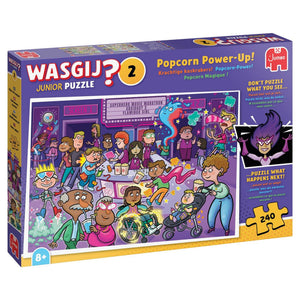 Jumbo wasgij junior - krachtige kaskrakers! - 240 stukjes - legpuzzel voor kinderen