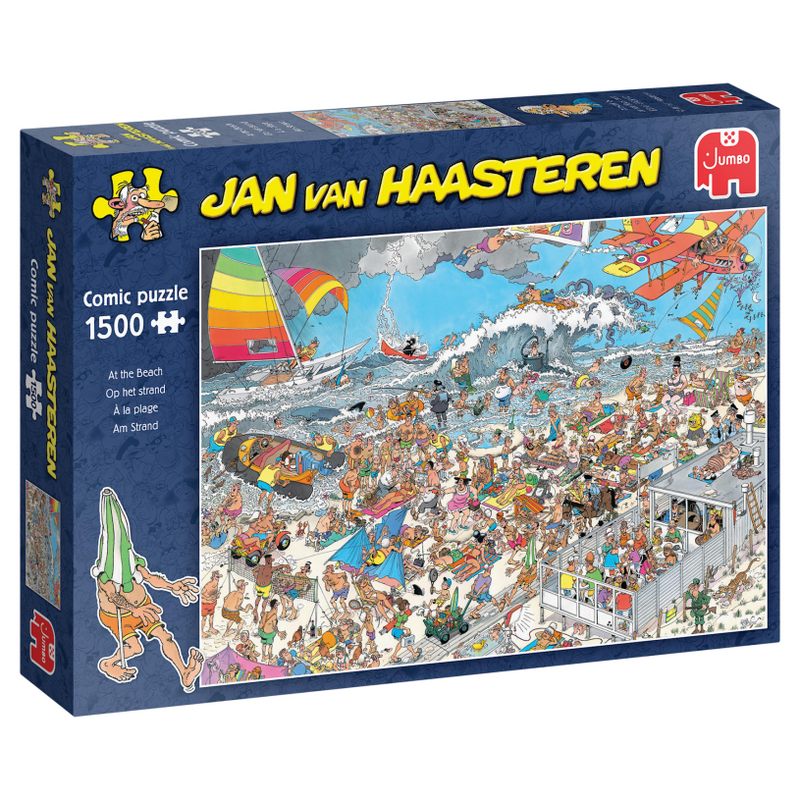 ギャラリービューアに画像をロードする, Jumbo puzzel 1500 stukjes jvh - op het strand
