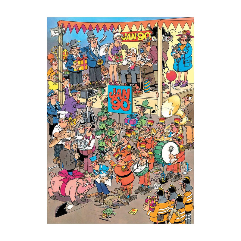 ギャラリービューアに画像をロードする, Jumbo jan van haasteren puzzel fijne 90ste 500 stukjes
