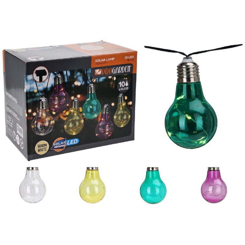ギャラリービューアに画像をロードする, Pro garden solar feestverlichting 10x5 led 180 cm
