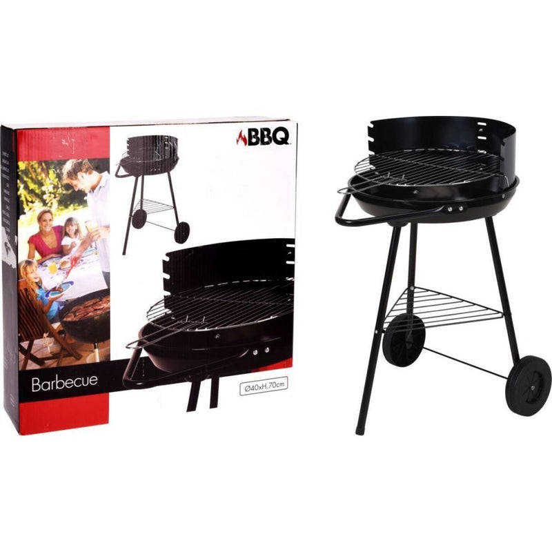 Load image into Gallery viewer, Bbq barbecue 43x70 cm zwart
