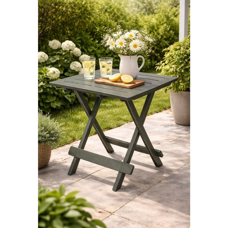 Chargez l'image dans la visionneuse de la galerie, Pro garden campingtafel 50x43x43 saliegroen kunststof
