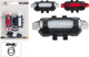 Fietslamp set 2 stuks usb oplaadbaar