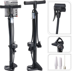 Excellent houseware fietspomp staand 60cm zwart