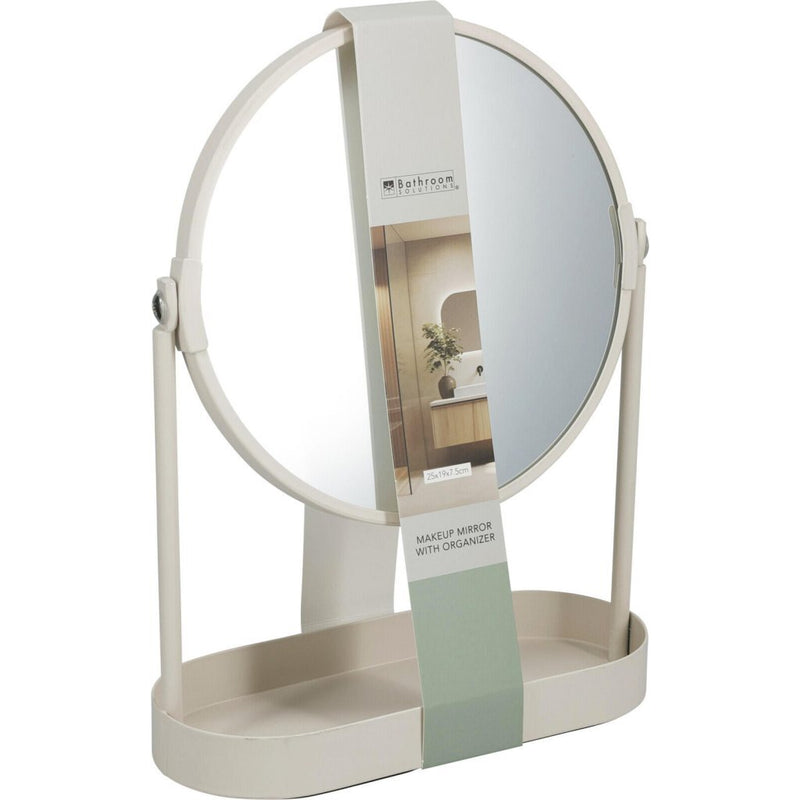 Cargue la imagen en el visor de la galería, Bathroom solutions make-up spiegel met organiser assorti
