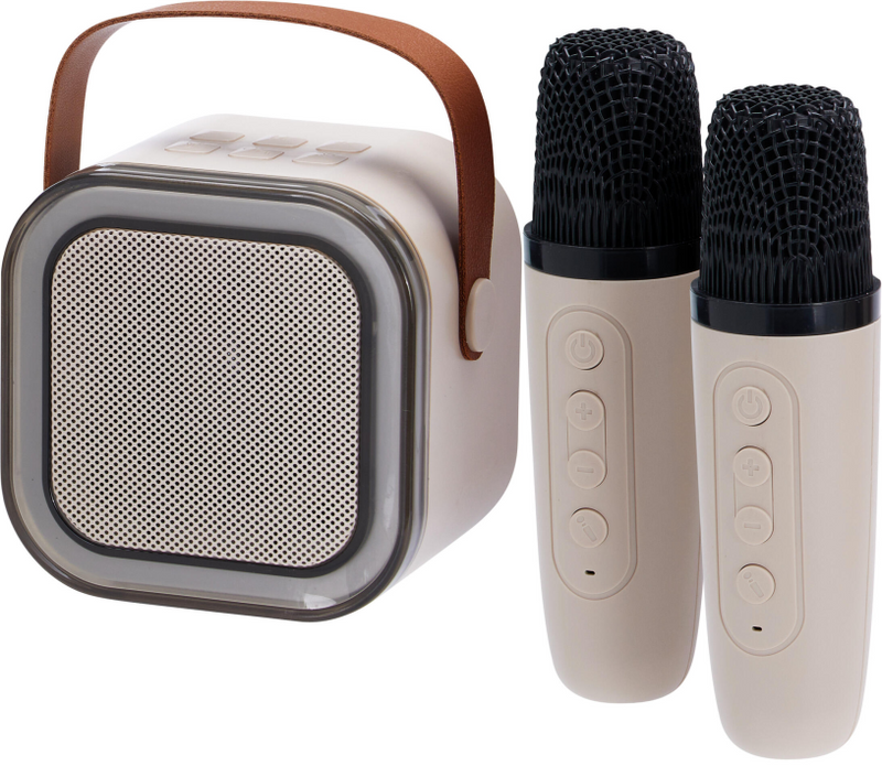 Chargez l'image dans la visionneuse de la galerie, Draadloze karaokeset met speaker en 2 microfoons
