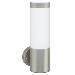 Vidaxl buiten wandlamp zilver 12 x 8,5 x 27 cm