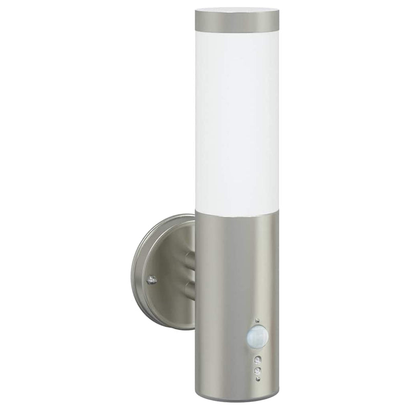 Chargez l'image dans la visionneuse de la galerie, Vidaxl buiten wandlamp zilver 15 x 7,5 x 33 cm
