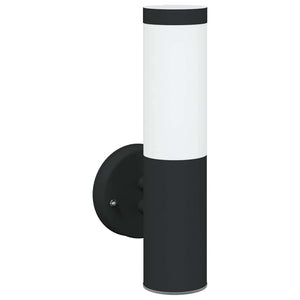 Vidaxl buiten wandlamp zwart 15 x 7,5 x 33 cm