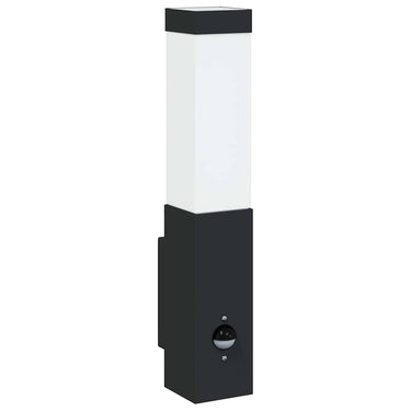 Vidaxl buiten wandlamp zwart 10.5 x 6 x 33 cm