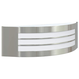 Vidaxl buiten wandlamp zilver 32 x 10 x 10 cm