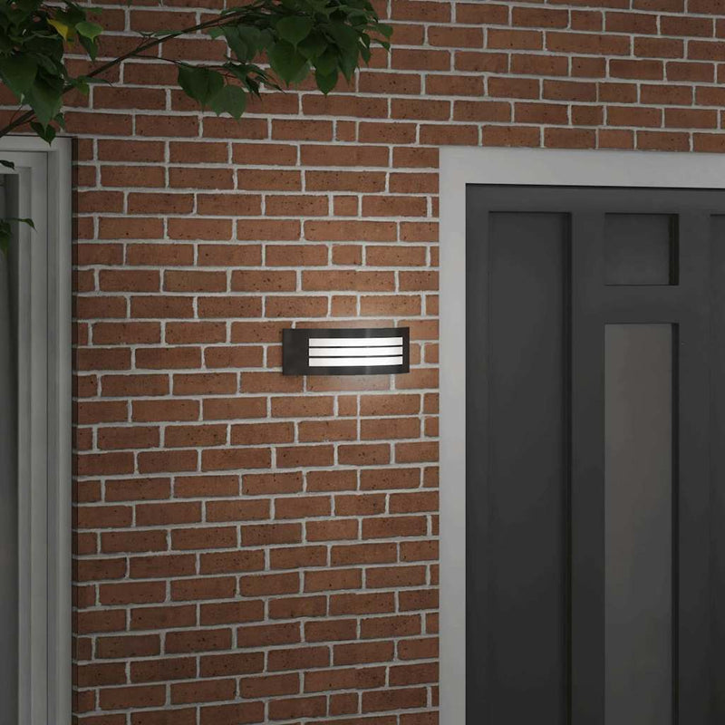 Chargez l'image dans la visionneuse de la galerie, Vidaxl buiten wandlamp zwart 32 x 10 x 10 cm
