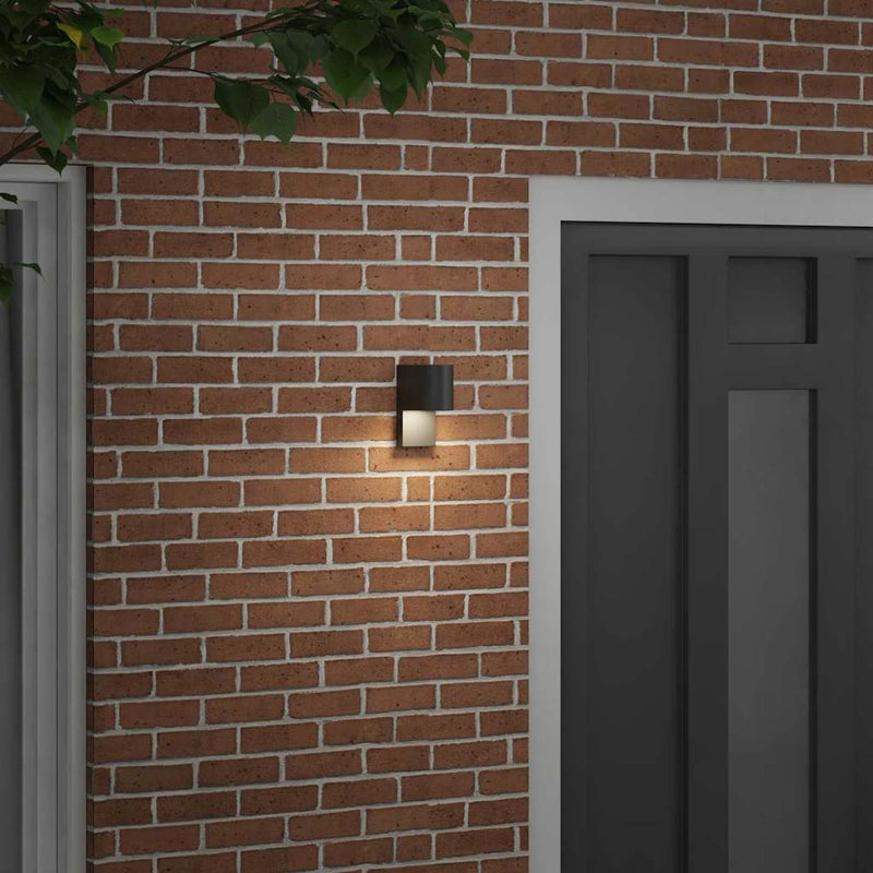 Afbeelding laden in galerijviewer, Vidaxl buiten wandlamp zwart 12 x 7 x 15 cm roestvrij staal
