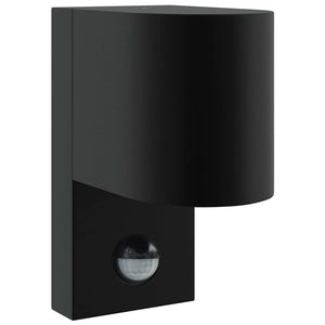 Vidaxl buiten wandlamp zwart 12 x 7 x 15 cm roestvrij staal