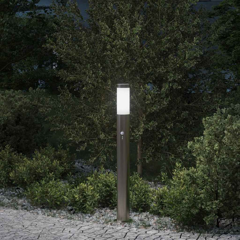 Chargez l'image dans la visionneuse de la galerie, Vidaxl bolderverlichting met sensor 80 cm rvs ip44
