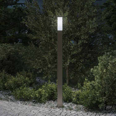 Vidaxl bolderverlichting 110 cm rvs ip44
