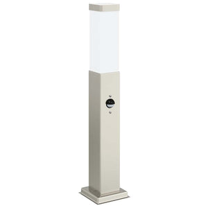 Vidaxl bolderverlichting met sensor 50 cm rvs ip44