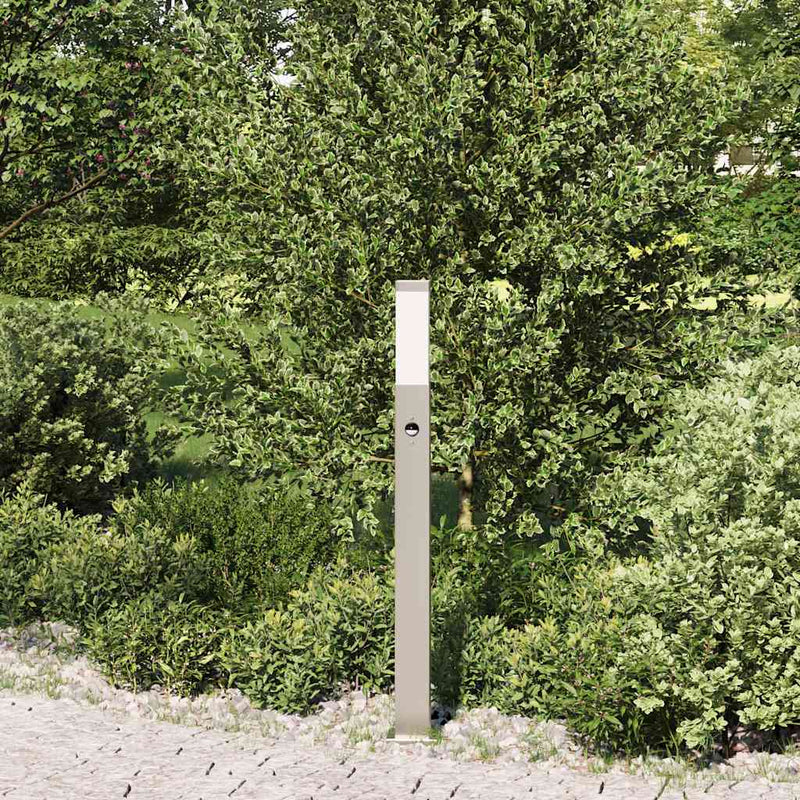 Afbeelding laden in galerijviewer, Vidaxl bolderverlichting met sensor 80 cm rvs ip44
