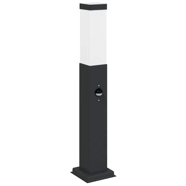 Vidaxl bolderverlichting met sensor 50 cm zwart ip44