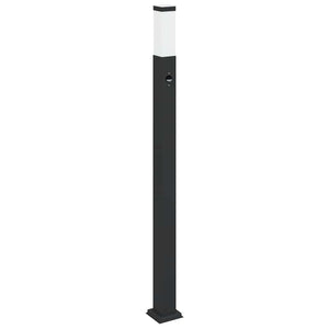 Vidaxl bolderverlichting met sensor 110 cm zwart ip44