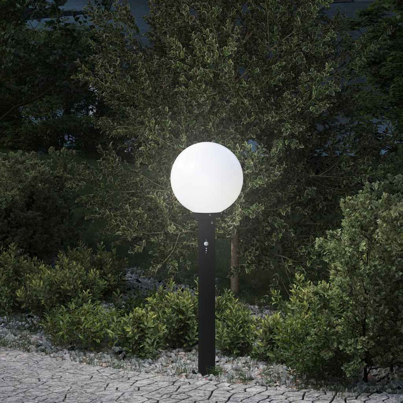 Chargez l'image dans la visionneuse de la galerie, Vidaxl bolderverlichting met sensor 80 cm zwart ip44
