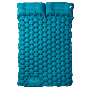 Vidaxl kampeermatras met kussens zelfopblazend 2-persoons blauw