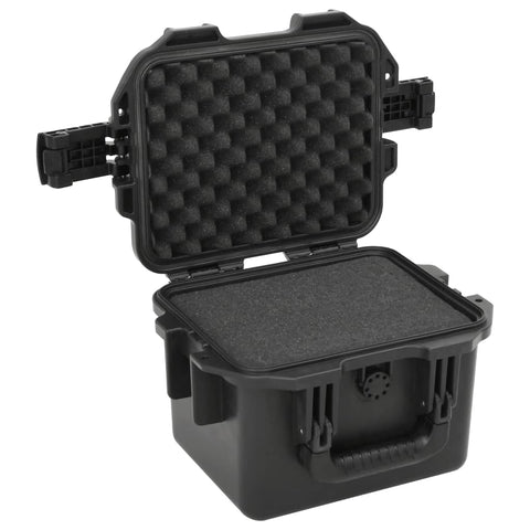 VidaXL Flightcase draagbaar 30x24,5x20 cm PP zwart