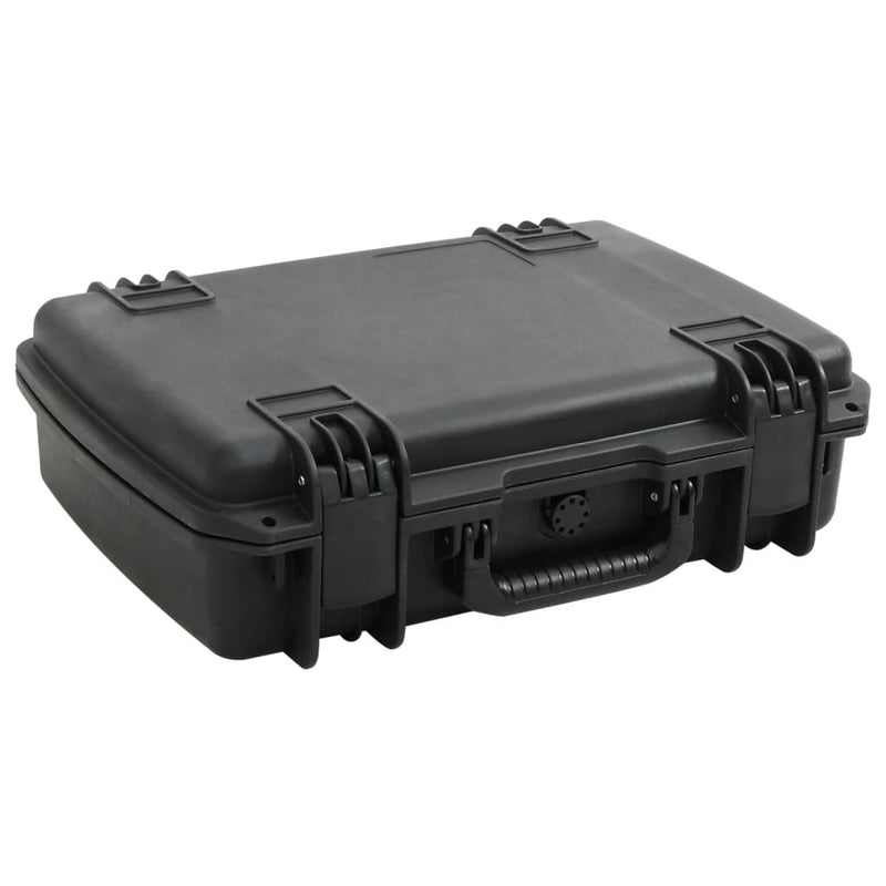 Load image into Gallery viewer, Vidaxl flightcase draagbaar 50,5x37x14,5 cm pp zwart
