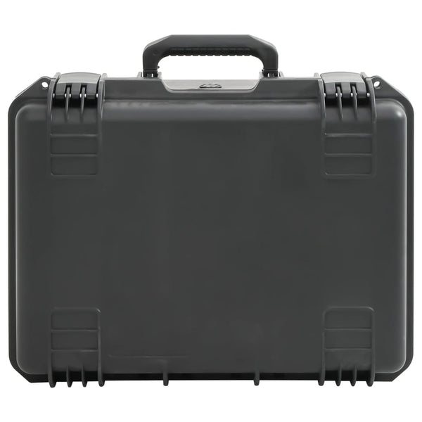 VidaXL Flightcase draagbaar 49x38x23 cm PP zwart