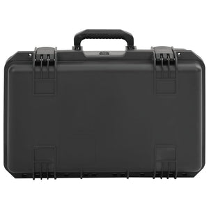 Vidaxl flightcase draagbaar 55x35x22,5 cm pp zwart
