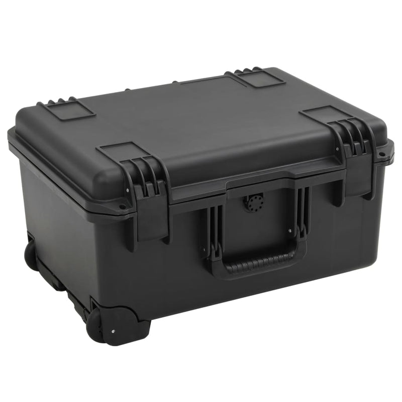 Load image into Gallery viewer, Vidaxl flightcase draagbaar 54x41,5x29 cm pp zwart
