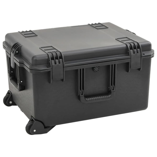 VidaXL Flightcase draagbaar 62,5x49,5x37 cm PP zwart