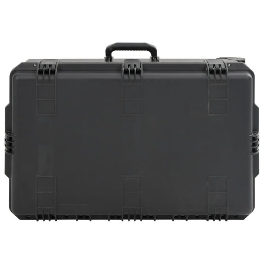 Vidaxl flightcase draagbaar 79,5x51,5x30,5 cm pp zwart