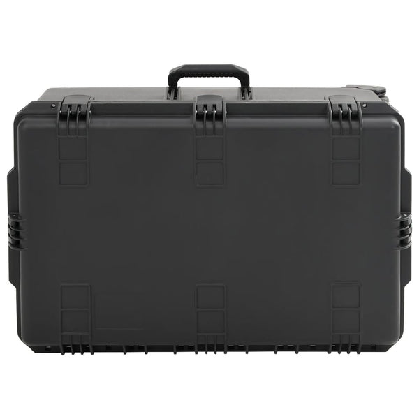 VidaXL Flightcase draagbaar 79,5x52x39 cm PP zwart