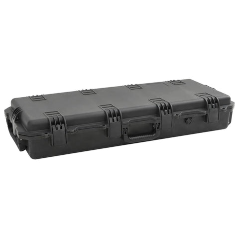 VidaXL Flightcase draagbaar 100,5x42x17 cm PP zwart